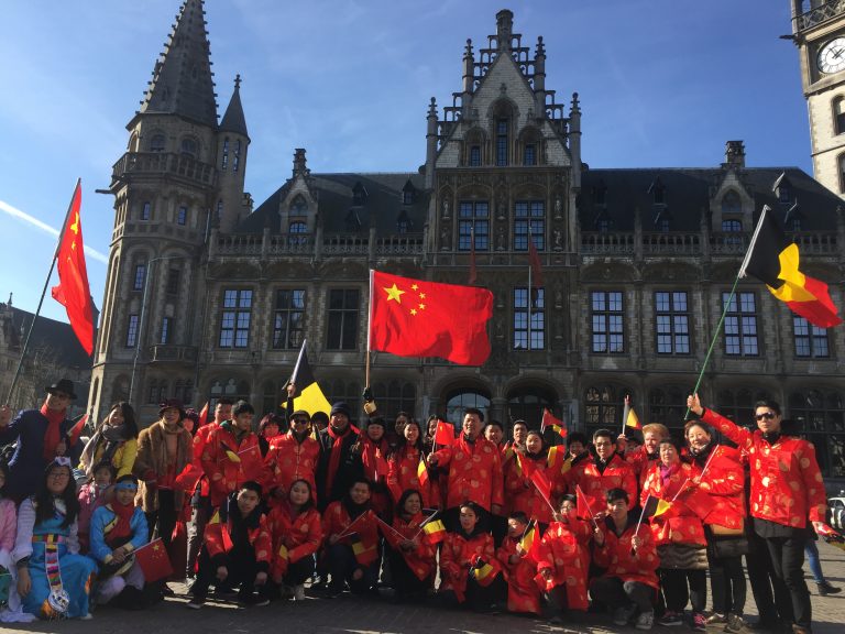 【2018春节专题】比利时华人盛装巡游过大年（超多图片）