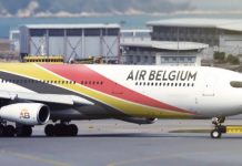 比利时航空飞往中国的航线,提供全新登机体验