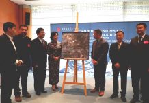 《海上丝绸之路两千年》美术作品欧洲巡展亮相欧盟总部比利时布鲁塞尔