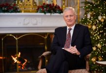 比利时国王发表圣诞演说