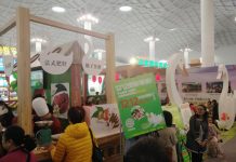 “冬交会”吃鹅肉 白莲鹅共享农庄助推农户脱贫