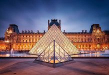 三万欧元可“包场”夜游法国巴黎卢浮宫博物馆