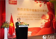 庆祝中越建交69周年招待会在河内举行