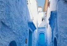 此生必去的小镇 惊艳非洲的那一抹蓝