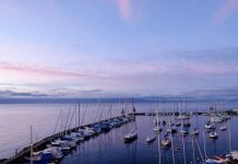 赫本的美貌,只有这个瑞士的湖畔小镇配得上