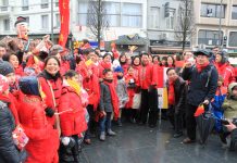 2019比利时华人走进安特卫普 盛装巡游过大年 (图片集锦)!