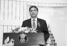 印度驻华大使唐勇胜:印中在南亚地区不存在对抗