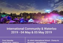 【邀请】2019“滑铁卢国际社区”活动 5月4号-5号等你来!