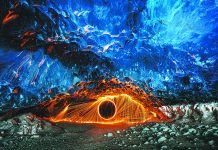 欧洲第二大 冰岛冰川公园冰与火的奇观