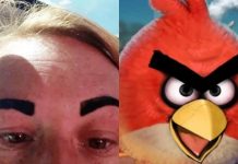 趣观世界|女子修眉失败变“愤怒的小鸟”,假期被毁,2万6白花了!