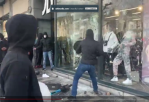 【视频】比利时列日突发骚乱 打砸抢 场面一度失控!