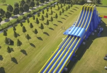 【周末推荐】欧洲最高充气水滑道入驻比利时啦!