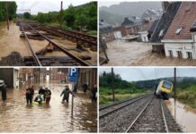 【视频】2人死亡 多人失踪 火车停运 比利时南部遭遇罕见洪灾