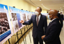 中国常驻联合国代表团举办恢复联合国合法席位50周年图片展