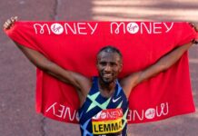 密切接触新冠感染者,伦敦马拉松男子冠军不登领奖台