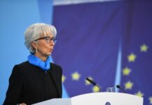 拉加德:高通胀下欧洲央行货币政策应保持耐心和持久性