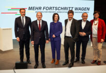 “红绿灯”联合组阁谈妥,德国新政府呼之欲出