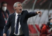 葡萄牙主帅桑托斯:有信心通过附加赛晋级世界杯