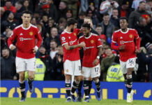 英超综合|曼联小胜水晶宫 热刺完胜诺维奇