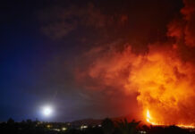 喷发近仨月 老昆布雷火山“消停”了