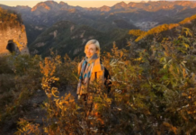 拉脱维亚留学生安泽“心中的长城”