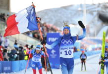 北京冬奥会·冬季两项 | 法国选手摘得女子12.5公里集体出发金牌