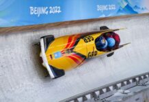 北京冬奥会 | 德国车队领先结束四人雪车前两轮滑行