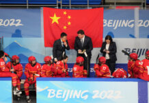 北京冬奥会|中国女冰主教练:中国球员为国为家为自己都尽了最大努力