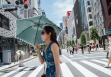 日本6月气温首破40度 东京地区预警供电紧张