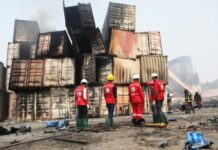 孟加拉国集装箱堆场火灾调查:现场只有几罐灭火器