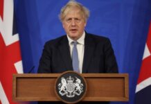英媒体说英国首相约翰逊7日将辞去保守党党首职务