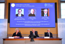 三名科学家分享2022年诺贝尔物理学奖