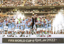 时隔六年阿根廷男足重回世界排名第一