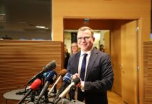 芬兰新政府宣誓就职 奥尔波任总理