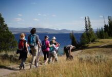 美国“硬核”父母带五娃徒步上万公里