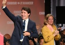 加拿大总理宣布分居 将共同抚养孩子