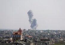 巴以战火纷飞 美国派航母“威慑”