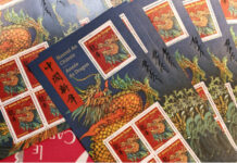 法国发行龙年生肖纪念邮票