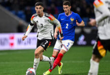 开场7秒闪电进球 友谊赛德国胜法国队