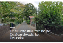 【房产】比利时“地价儿”最高/最低的街道排名出炉