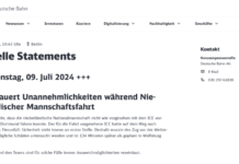 德铁晚点致荷兰队赛前新闻发布会取消