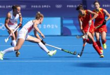 巴黎奥运会|中国女子曲棍球队首战1:2不敌比利时队