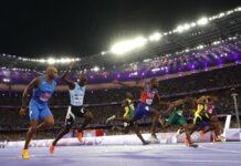 巴黎奥运会 | 田径综合:莱尔斯千分之五秒赢百米大战