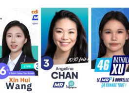 【10月13请投华人一票】布鲁塞尔大区华裔候选人推荐