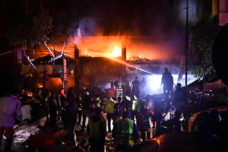 以军空袭贝鲁特市中心  斡旋方促停火