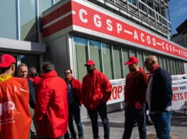 【八万人大游行还没完】比利时CGSP工会表示11月25日继续罢工